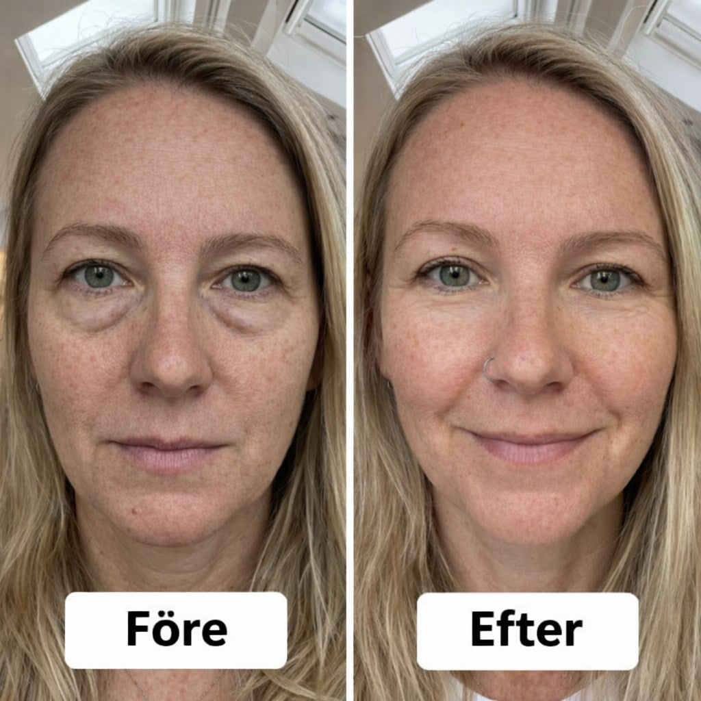 Ge ögonområdet en fräschare look – snabbt, enkelt och skonsamt!