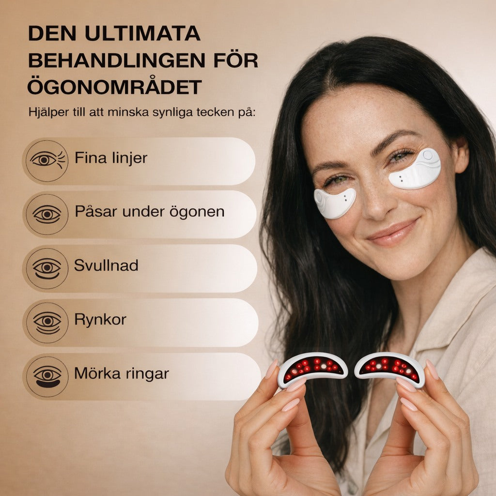 Ge ögonområdet en fräschare look – snabbt, enkelt och skonsamt!